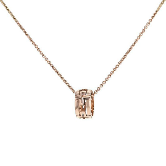 [Lucky Star]PARENTESI NECKLACE PINK GOLD