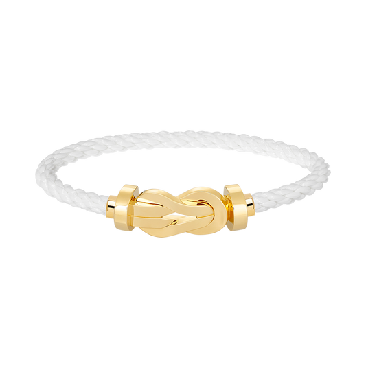 [Lucky Star]CHANCE LARGE 8 FIGURE BUCKLE NO DIAMOND BRACELET GOLD