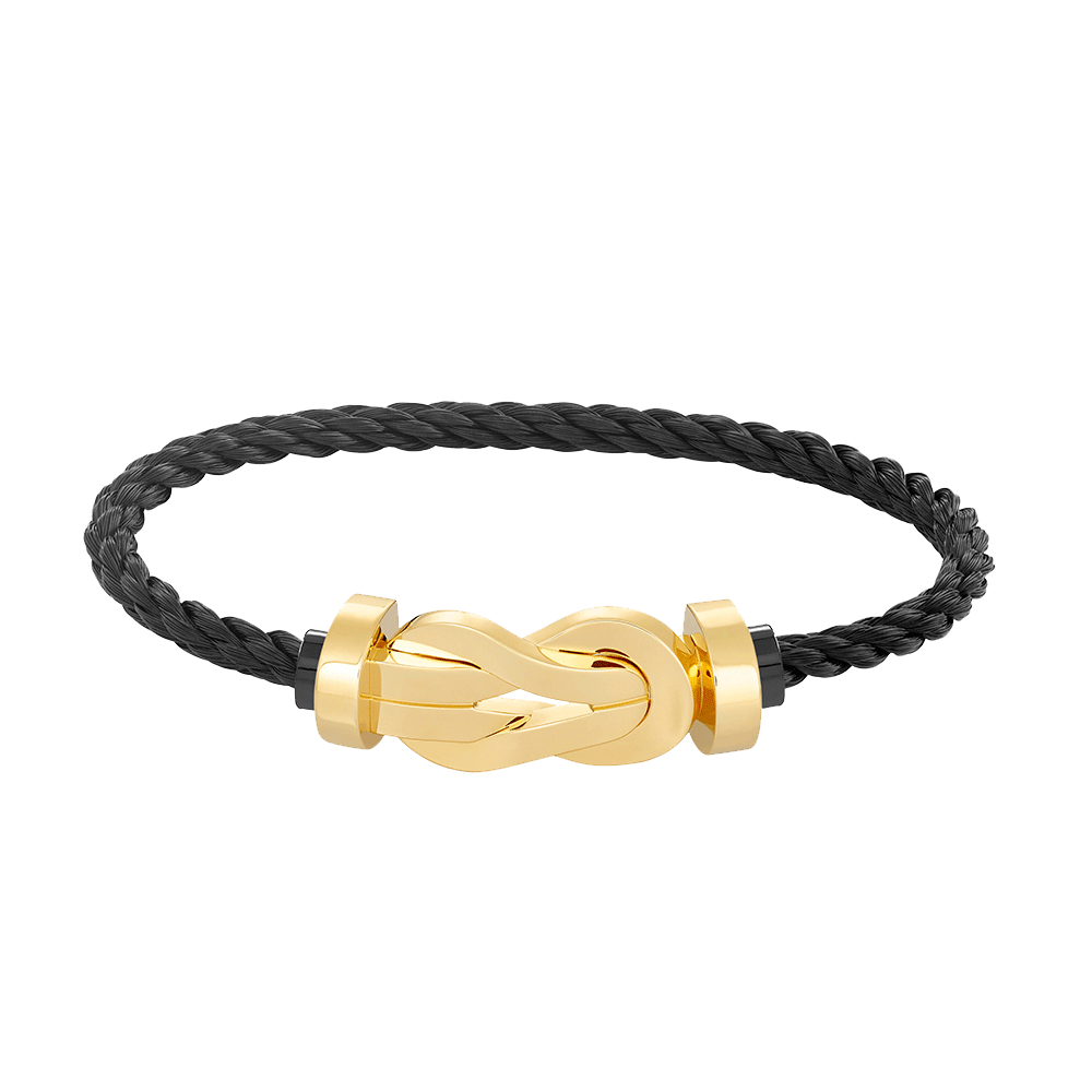 [Lucky Star]CHANCE LARGE 8 FIGURE BUCKLE NO DIAMOND BRACELET GOLD