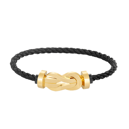 [Lucky Star]CHANCE LARGE 8 FIGURE BUCKLE NO DIAMOND BRACELET GOLD
