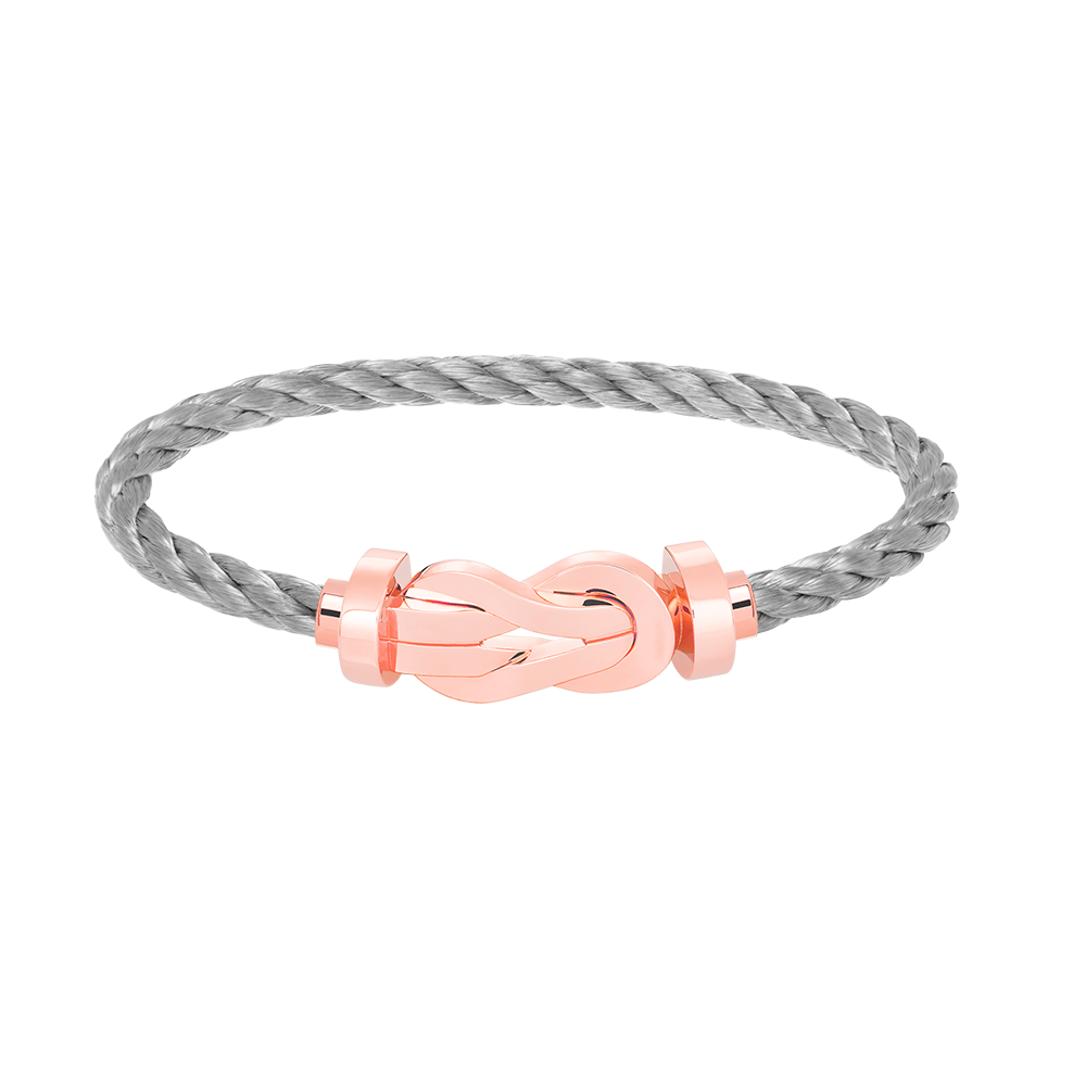 [Lucky Star]CHANCE LARGE 8 FIGURE BUCKLE NO DIAMOND BRACELET ROSE GOLD