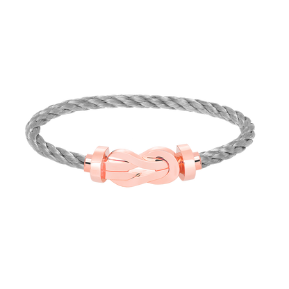 [Lucky Star]CHANCE LARGE 8 FIGURE BUCKLE NO DIAMOND BRACELET ROSE GOLD