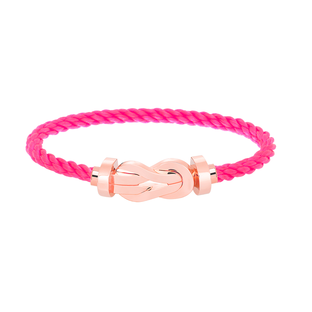 [Lucky Star]CHANCE LARGE 8 FIGURE BUCKLE NO DIAMOND BRACELET ROSE GOLD