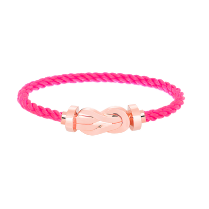 [Lucky Star]CHANCE LARGE 8 FIGURE BUCKLE NO DIAMOND BRACELET ROSE GOLD