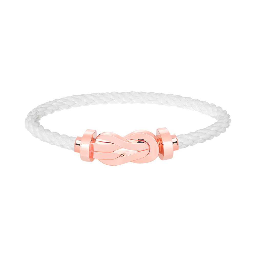 [Lucky Star]CHANCE LARGE 8 FIGURE BUCKLE NO DIAMOND BRACELET ROSE GOLD