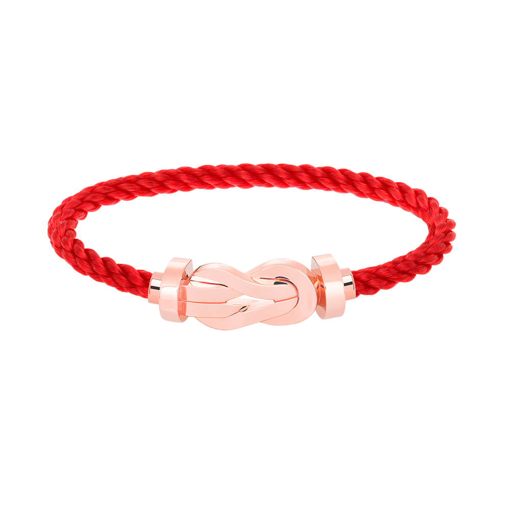 [Lucky Star]CHANCE LARGE 8 FIGURE BUCKLE NO DIAMOND BRACELET ROSE GOLD