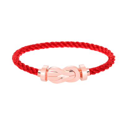 [Lucky Star]CHANCE LARGE 8 FIGURE BUCKLE NO DIAMOND BRACELET ROSE GOLD