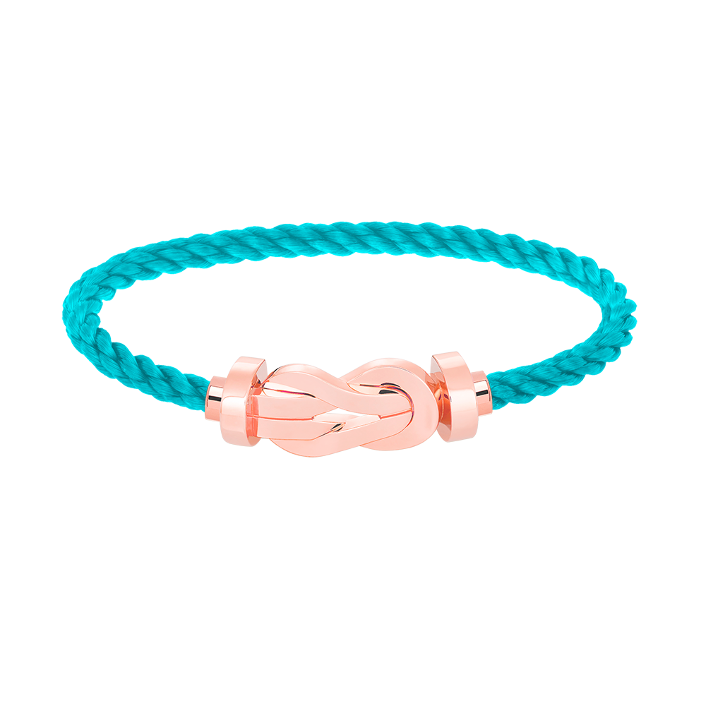[Lucky Star]CHANCE LARGE 8 FIGURE BUCKLE NO DIAMOND BRACELET ROSE GOLD