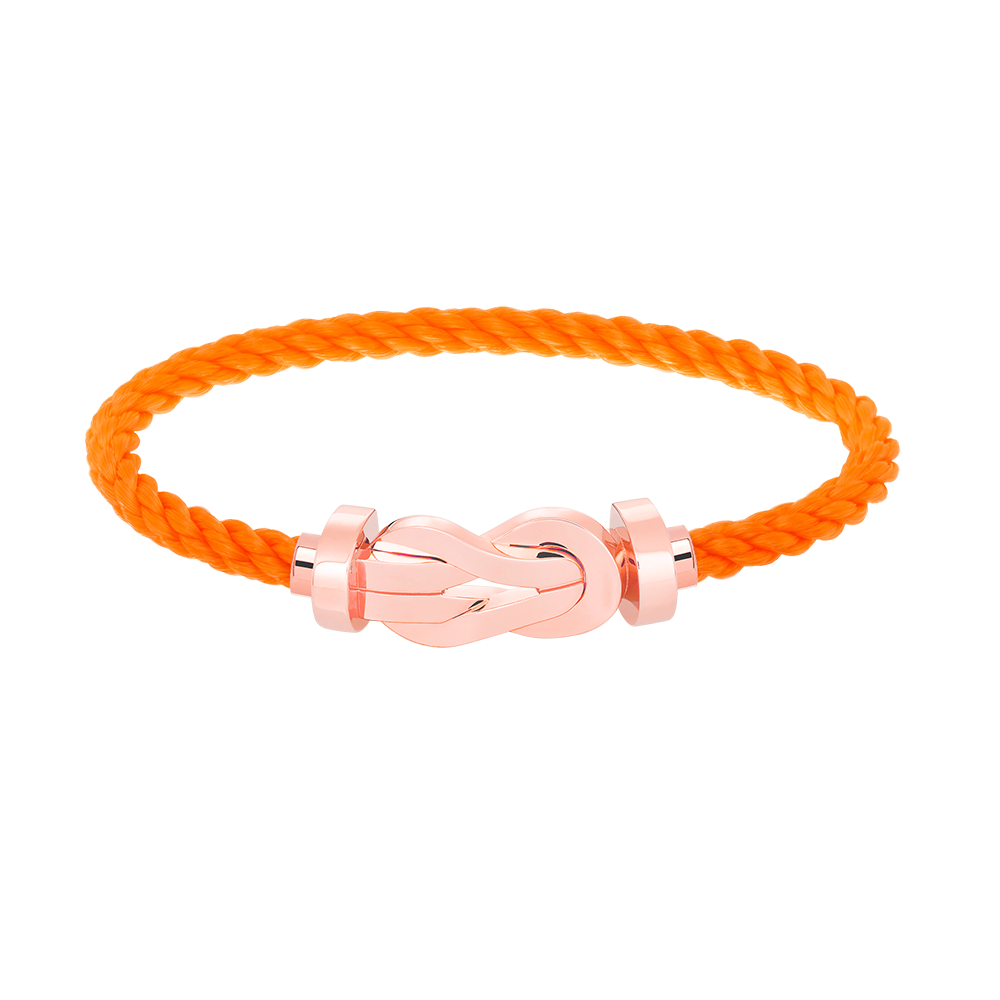 [Lucky Star]CHANCE LARGE 8 FIGURE BUCKLE NO DIAMOND BRACELET ROSE GOLD