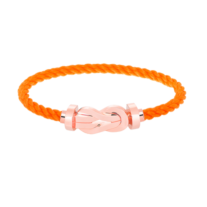 [Lucky Star]CHANCE LARGE 8 FIGURE BUCKLE NO DIAMOND BRACELET ROSE GOLD
