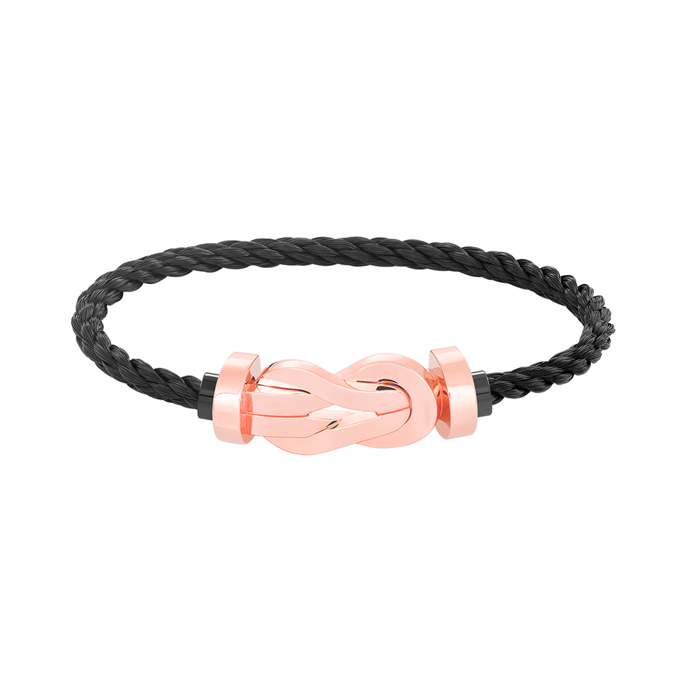 [Lucky Star]CHANCE LARGE 8 FIGURE BUCKLE NO DIAMOND BRACELET ROSE GOLD