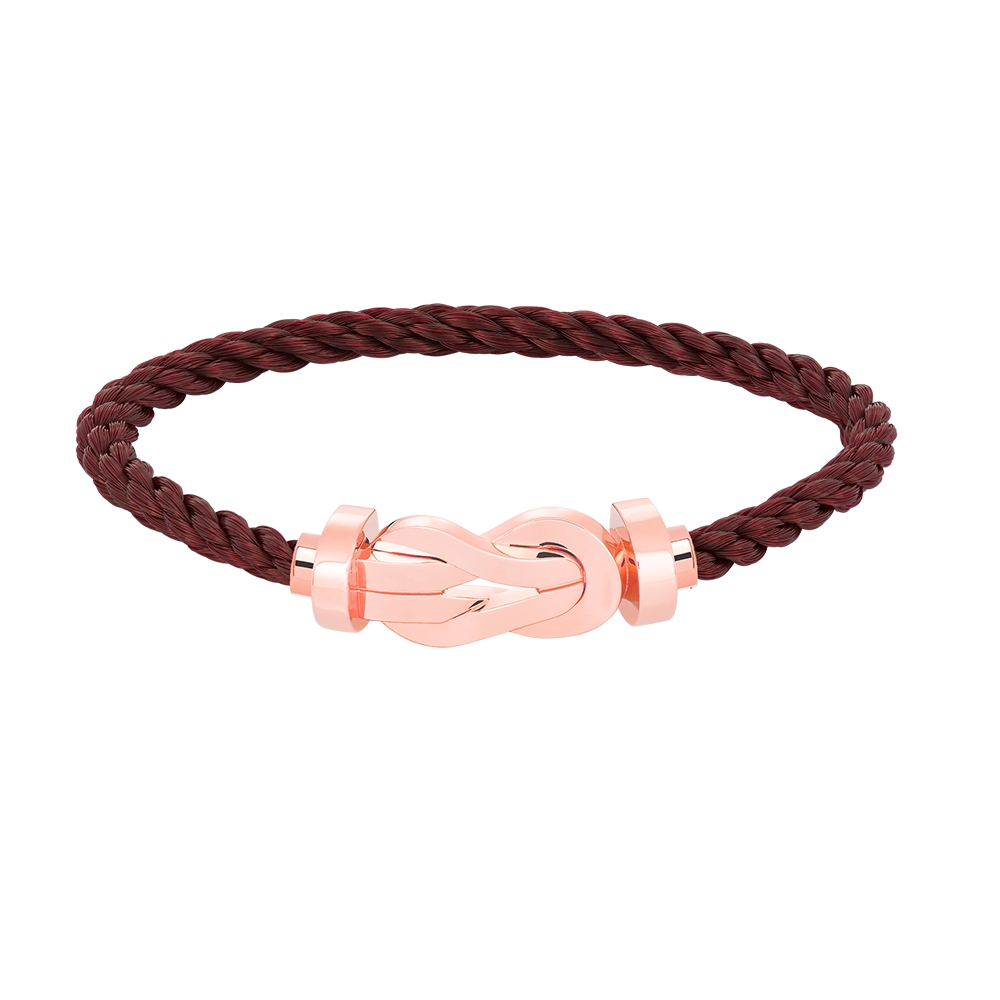 [Lucky Star]CHANCE LARGE 8 FIGURE BUCKLE NO DIAMOND BRACELET ROSE GOLD