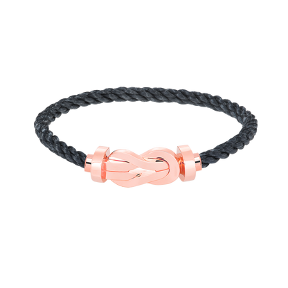 [Lucky Star]CHANCE LARGE 8 FIGURE BUCKLE NO DIAMOND BRACELET ROSE GOLD
