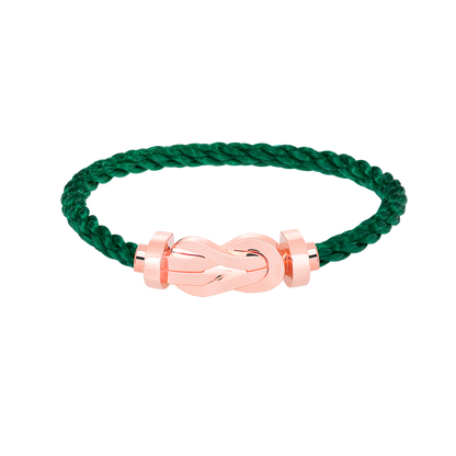 [Lucky Star]CHANCE LARGE 8 FIGURE BUCKLE NO DIAMOND BRACELET ROSE GOLD