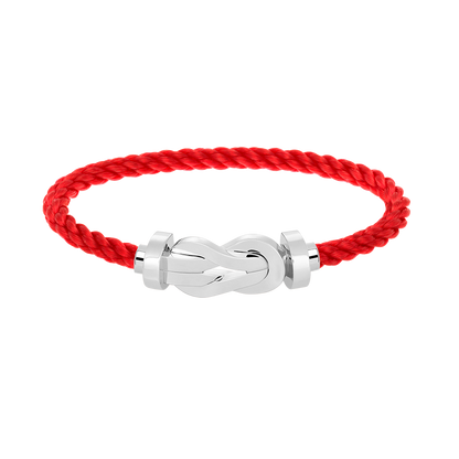 [Lucky Star]CHANCE LARGE 8 FIGURE BUCKLE NO DIAMOND BRACELET SILVER