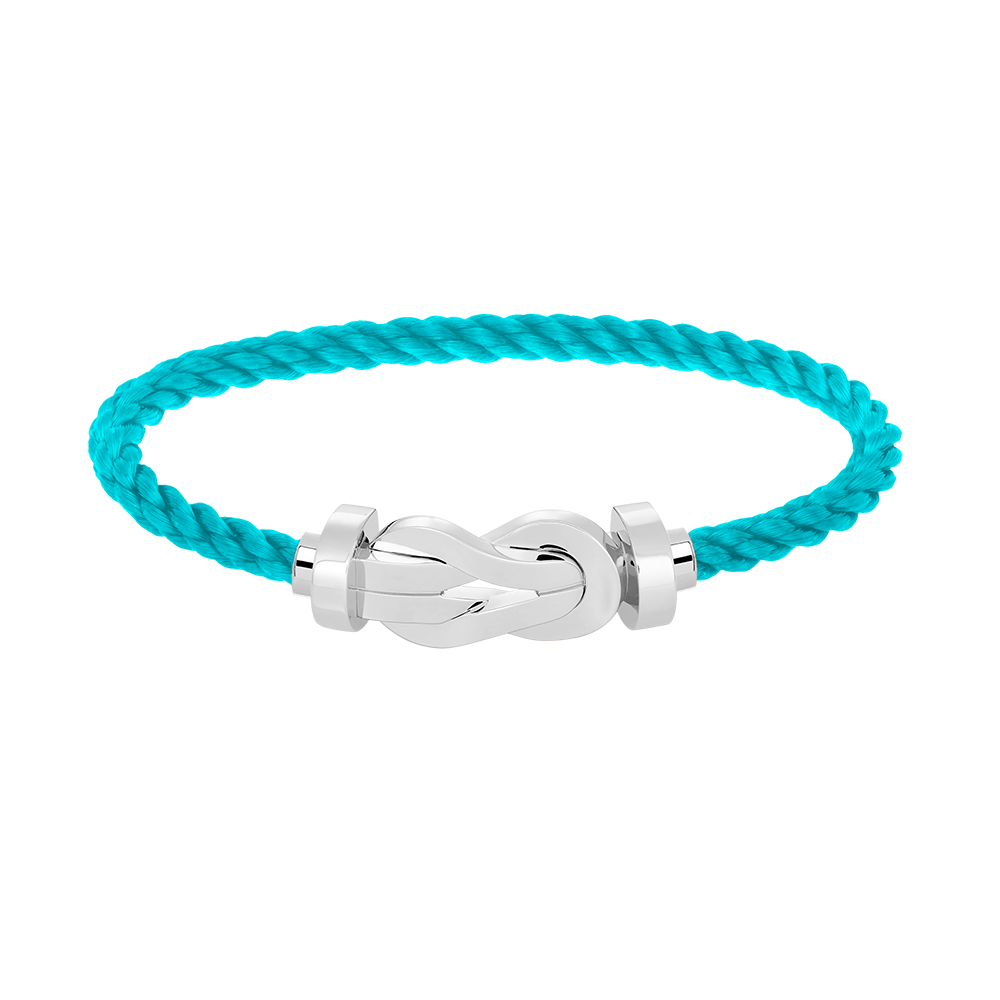 [Lucky Star]CHANCE LARGE 8 FIGURE BUCKLE NO DIAMOND BRACELET SILVER