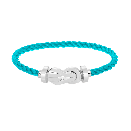 [Lucky Star]CHANCE LARGE 8 FIGURE BUCKLE NO DIAMOND BRACELET SILVER