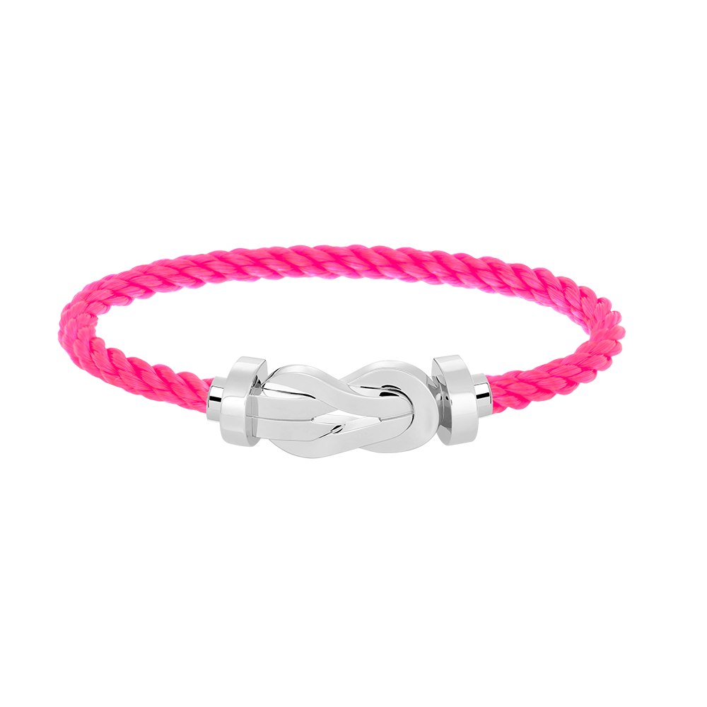 [Lucky Star]CHANCE LARGE 8 FIGURE BUCKLE NO DIAMOND BRACELET SILVER