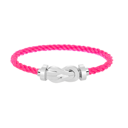 [Lucky Star]CHANCE LARGE 8 FIGURE BUCKLE NO DIAMOND BRACELET SILVER