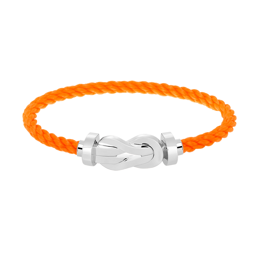 [Lucky Star]CHANCE LARGE 8 FIGURE BUCKLE NO DIAMOND BRACELET SILVER