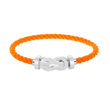 [Lucky Star]CHANCE LARGE 8 FIGURE BUCKLE NO DIAMOND BRACELET SILVER