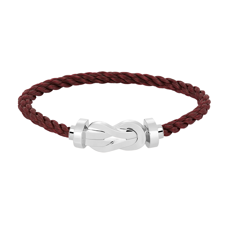 [Lucky Star]CHANCE LARGE 8 FIGURE BUCKLE NO DIAMOND BRACELET SILVER