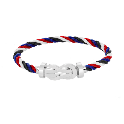 [Lucky Star]CHANCE LARGE 8 FIGURE BUCKLE NO DIAMOND BRACELET SILVER