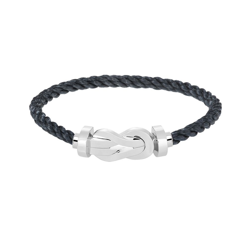 [Lucky Star]CHANCE LARGE 8 FIGURE BUCKLE NO DIAMOND BRACELET SILVER