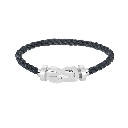 [Lucky Star]CHANCE LARGE 8 FIGURE BUCKLE NO DIAMOND BRACELET SILVER