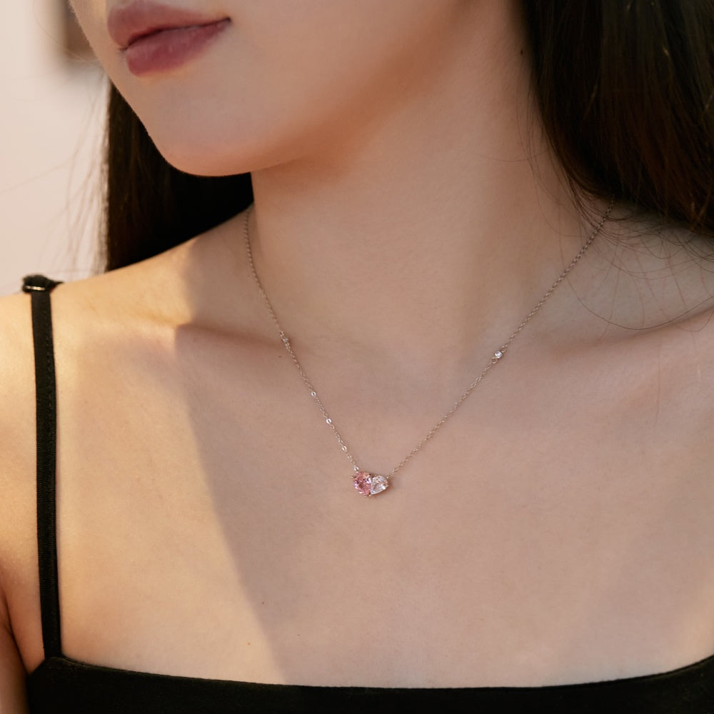 [Lucky Star]Unique Heart Shape Necklace