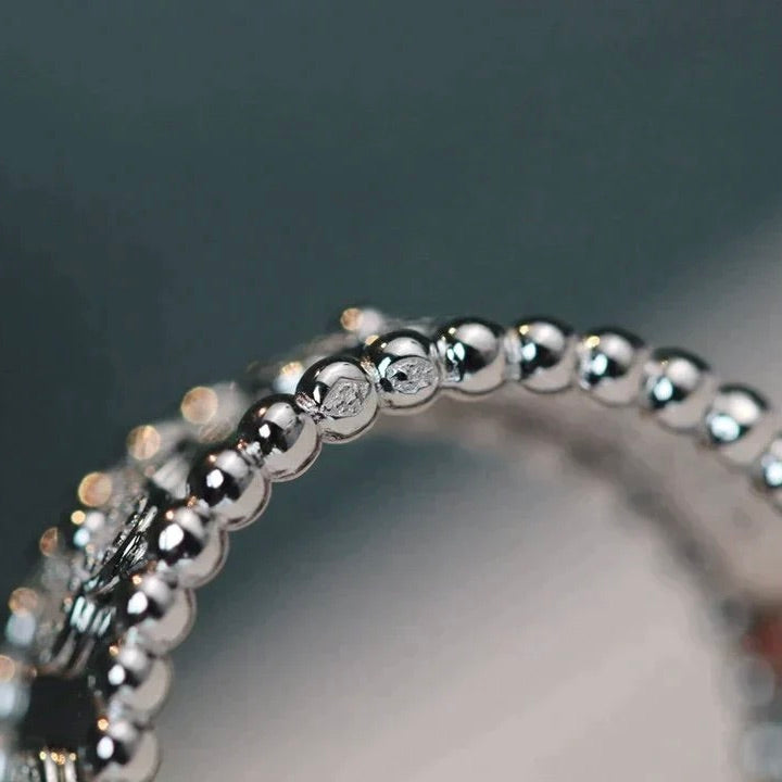[Lucky Star]CLOVER KALEIDOSCOPE RING 10MM