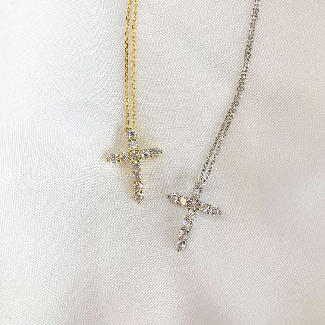 [Lucky Star]Unique Cross Shape Necklace
