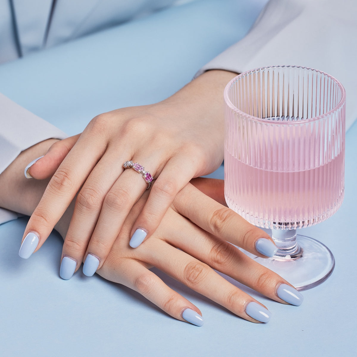 [Lucky Star]Unique Colorful Emerald Cut Party Ring