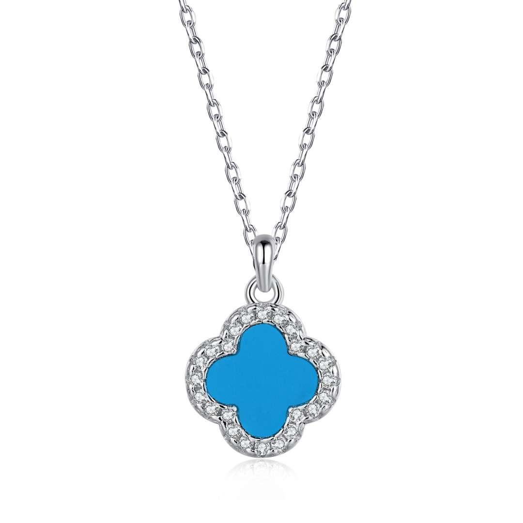 [Lucky Star]Dainty Flower Shape Necklace