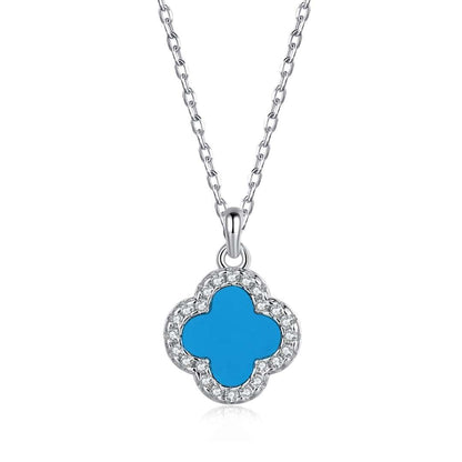 [Lucky Star]Dainty Flower Shape Necklace
