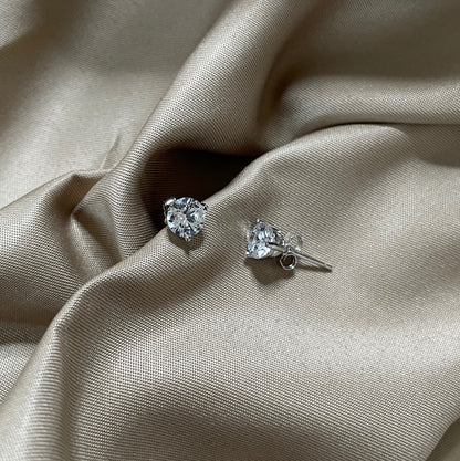 [Lucky Star]Dainty Round Shape Earrings