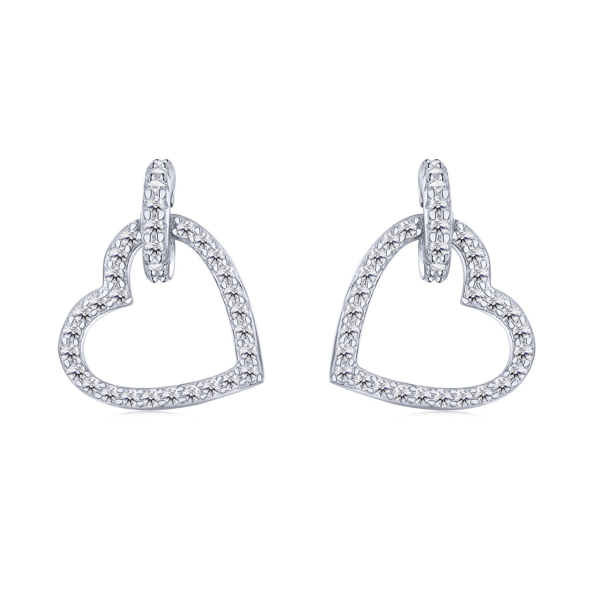 [Lucky Star]Dainty Heart Shape Earrings