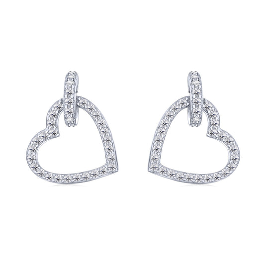 [Lucky Star]Dainty Heart Shape Earrings