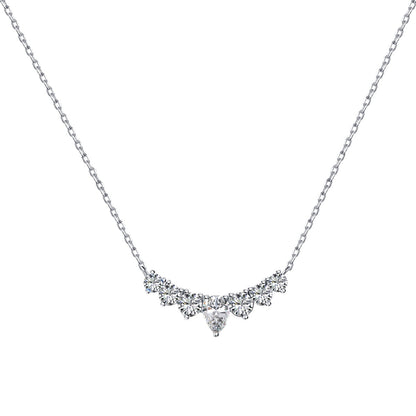 [Lucky Star]Dainty Colorful Heart Necklace