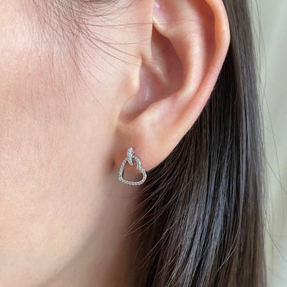 [Lucky Star]Dainty Heart Shape Earrings