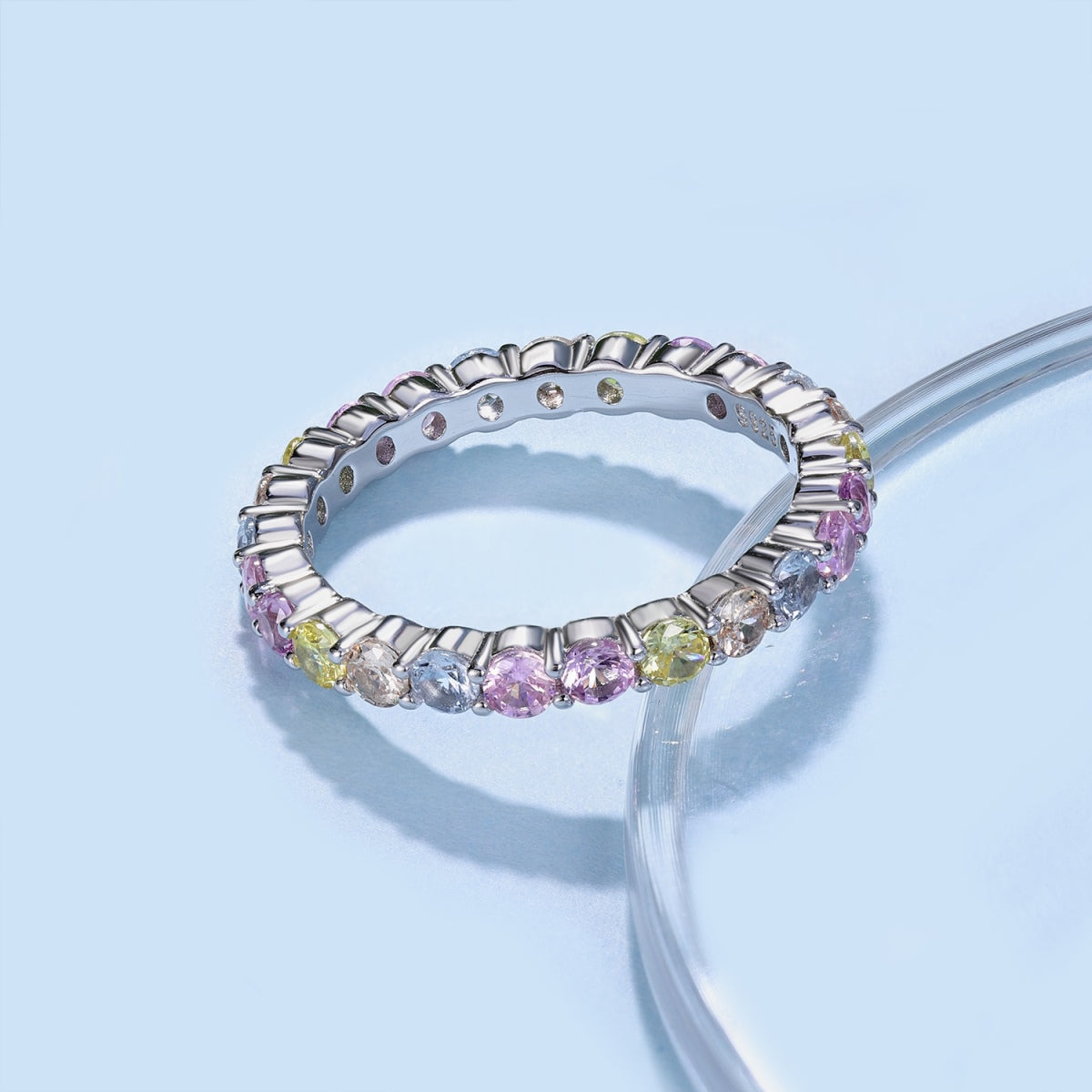 [Lucky Star]Dazzling Resplendent Round Cut Party Ring