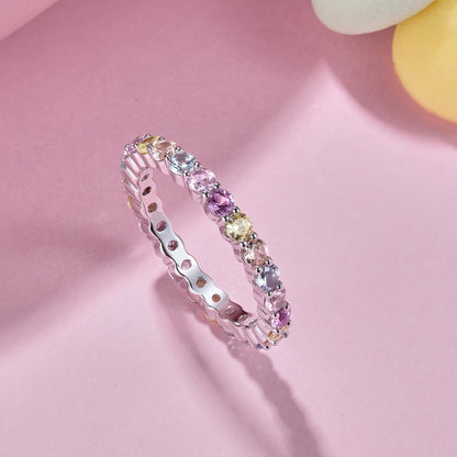 [Lucky Star]Dazzling Resplendent Round Cut Party Ring