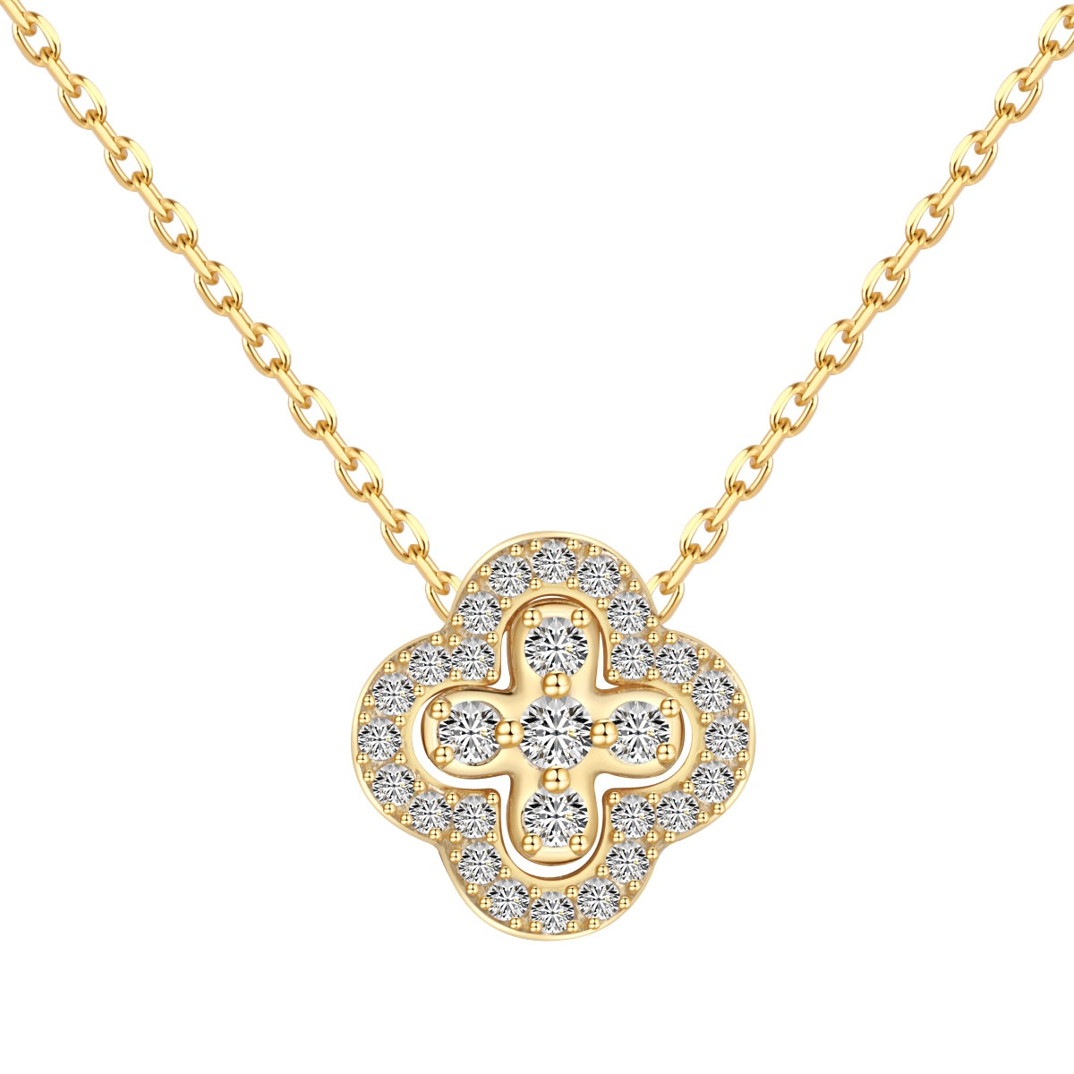 [Lucky Star]Four-Leaf Clover Various DIY Wearable Necklaces