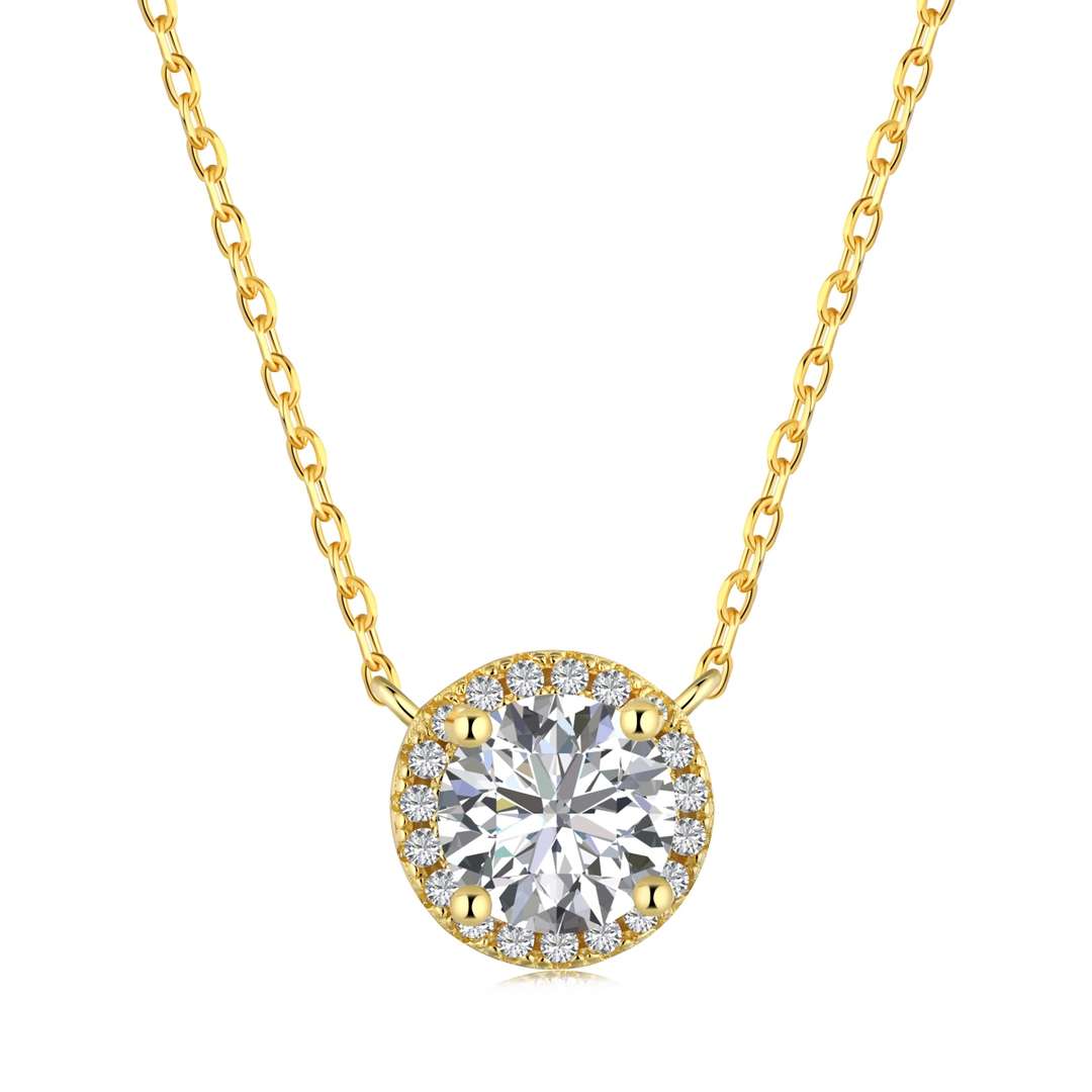 [Lucky Star]Luxurious Round Cut Necklace
