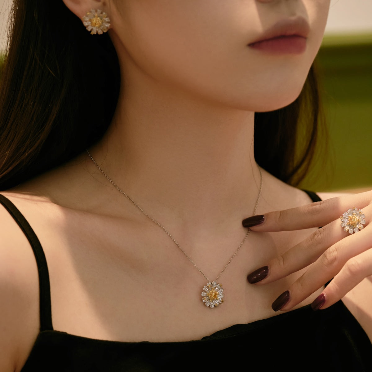 [Lucky Star]Exquisite Daisy Necklace