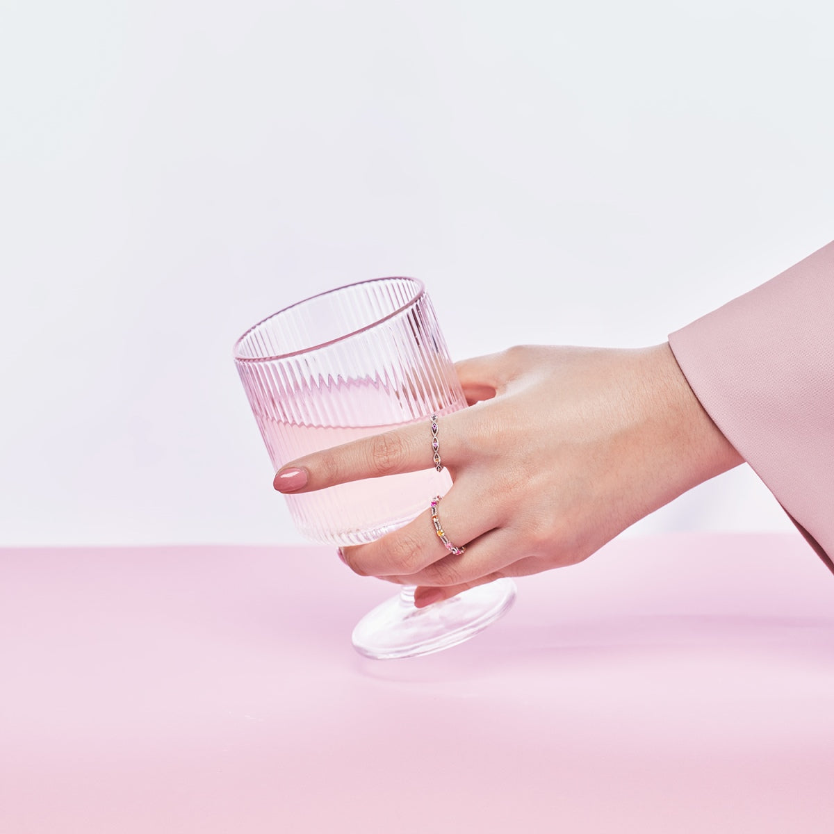 [Lucky Star]Elegant Energetic Round Cut Daily Ring