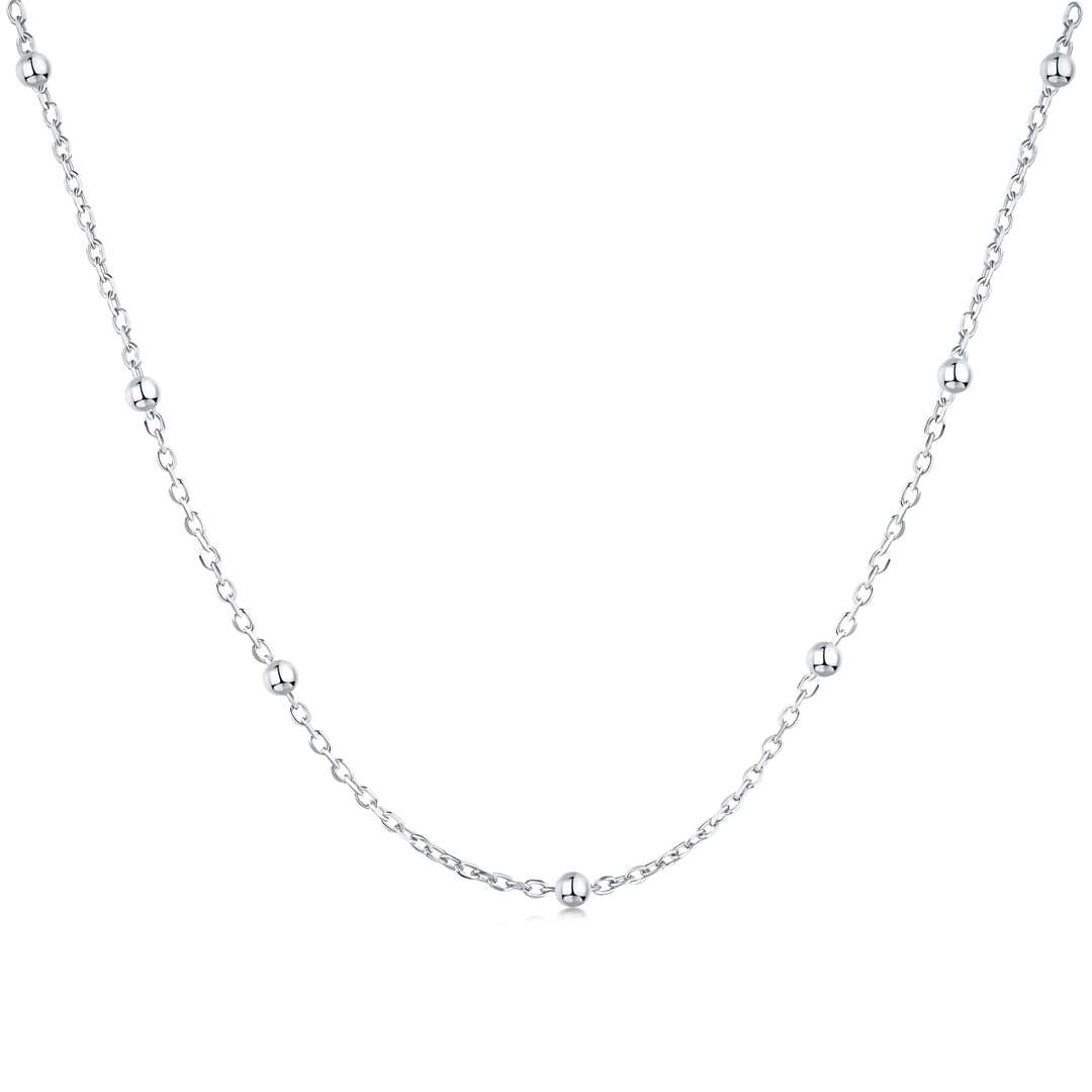 [Lucky Star]Small Bead Clavicle Chain Simple Necklace