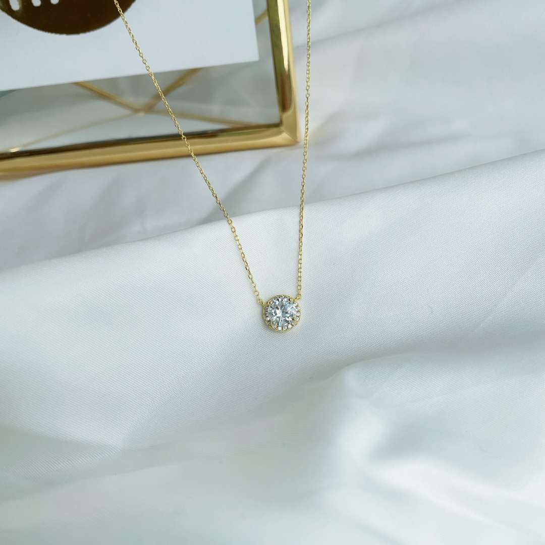 [Lucky Star]Luxurious Round Cut Necklace