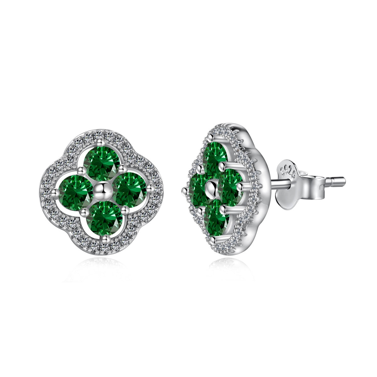 [Lucky Star]Four-Leaf Clover Exquisite Earrings