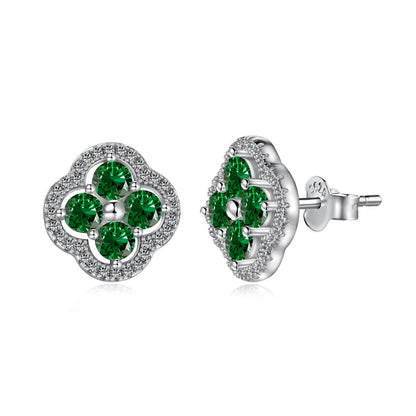 [Lucky Star]Four-Leaf Clover Exquisite Earrings
